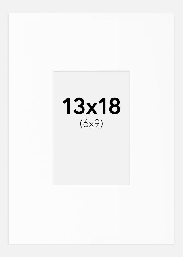 Passe-patrout Canson Biały Biały środek 13x18 cm (6x9)