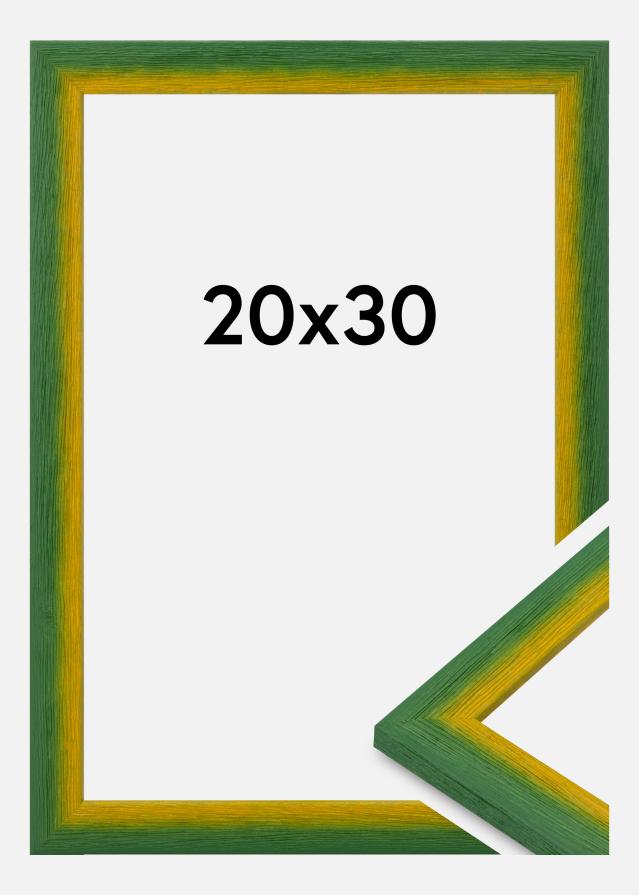 Rama Cornwall Szkło akrylowe Zielona 20x30 cm