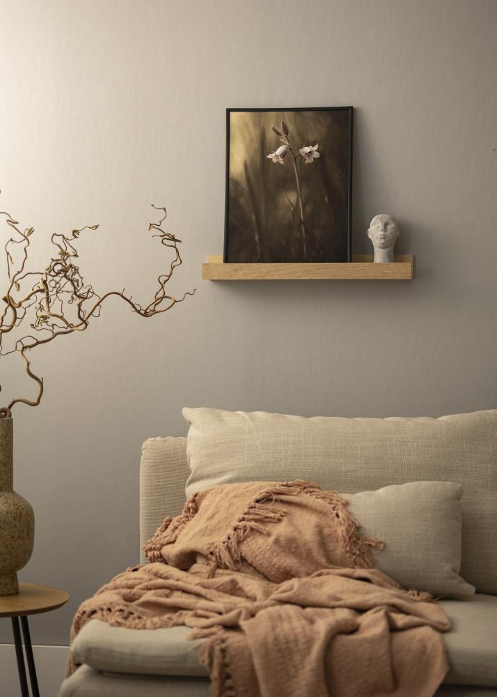 KAILA Półka na obrazy z dębu 50 cm