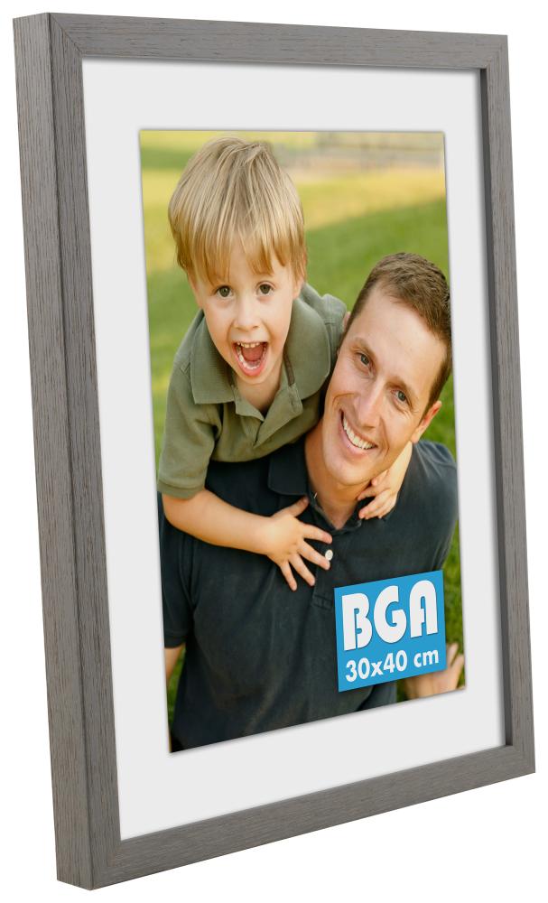 Rama Björkö - Szary z przetarciami - Dowolny rozmiar