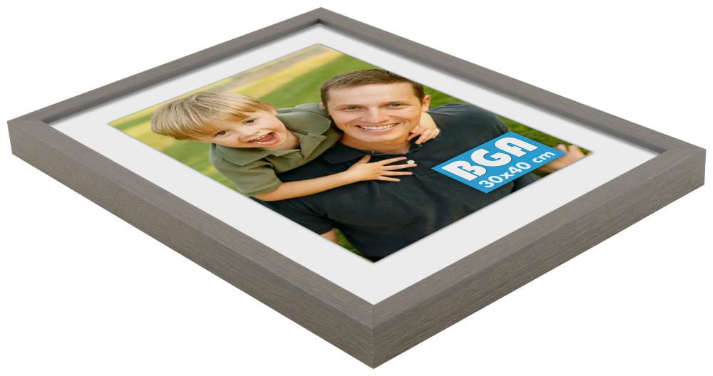 Rama Björkö - Szary z przetarciami - Dowolny rozmiar