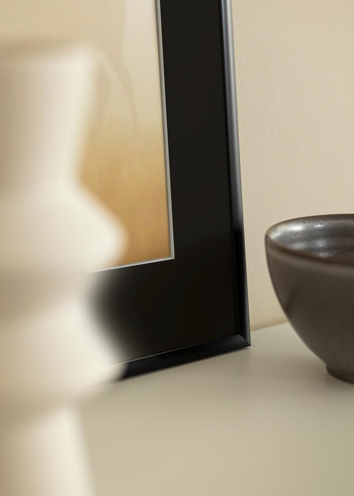 Rama New Lifestyle Czarny Mat 70x100 cm - Passe-patrout Czarny 24x36 inches