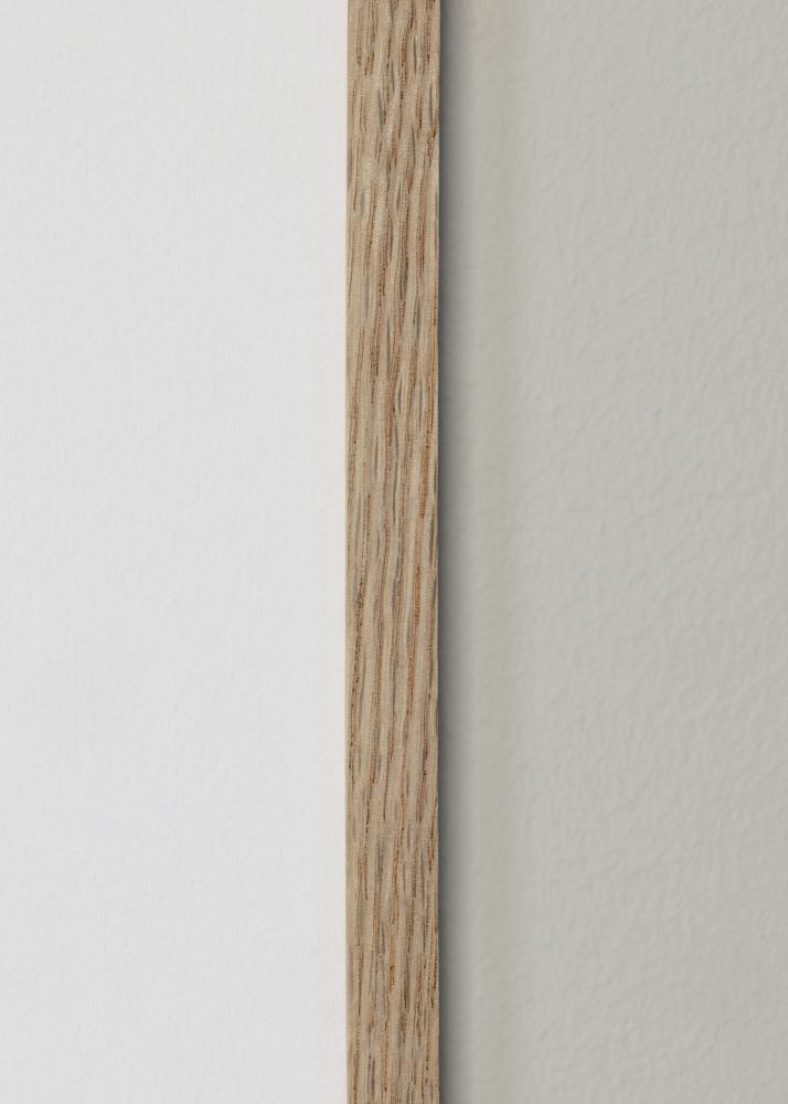 Rama Dąb wąski szkło akrylowe 32x32 cm