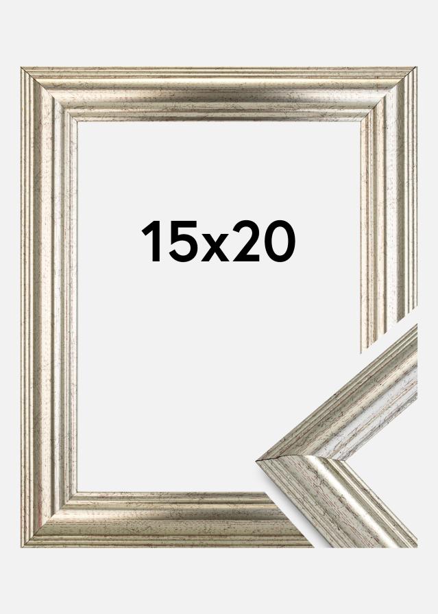 Rama Västkusten Srebrny 15x20 cm