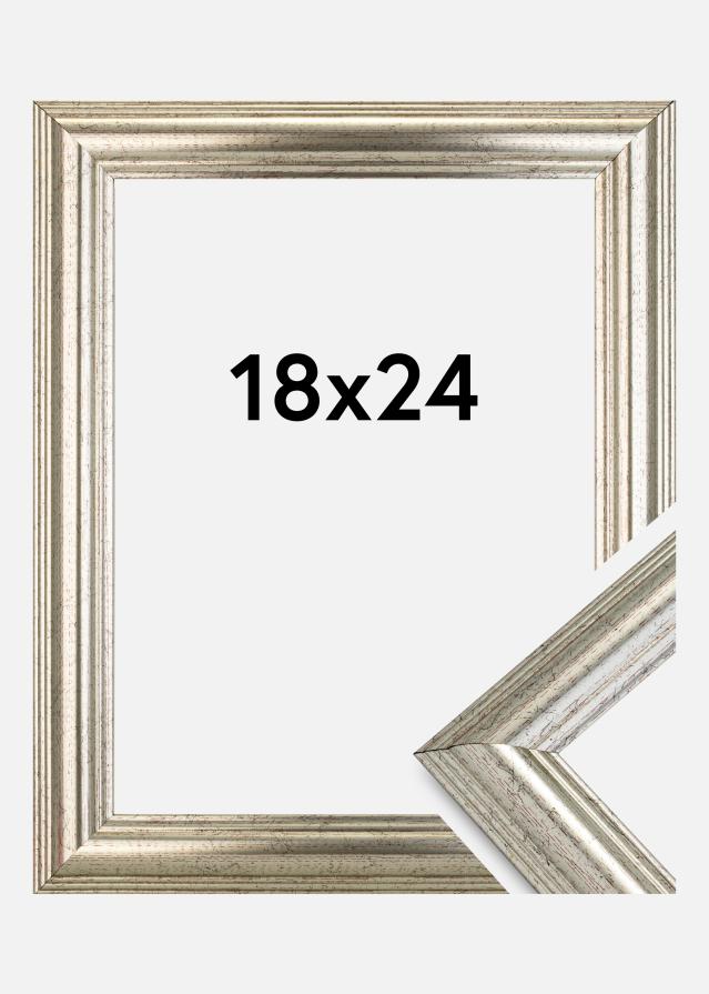 Rama Västkusten Srebrny 18x24 cm