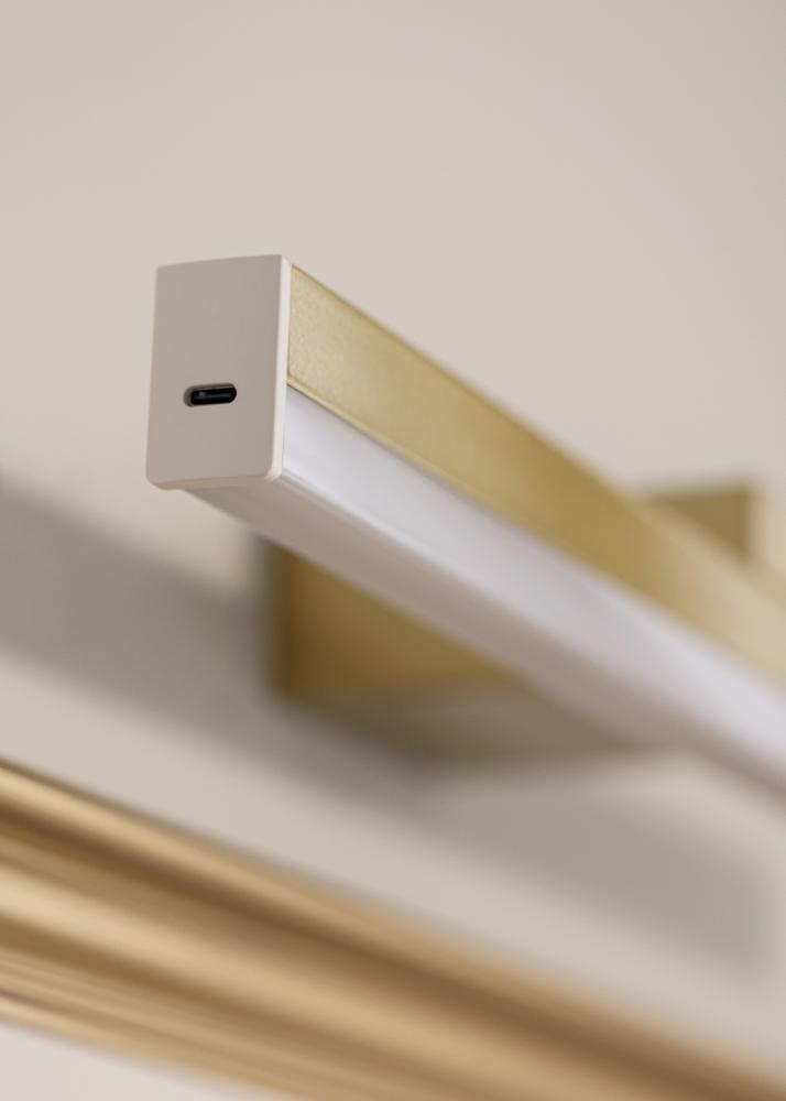 KAILA Glimmer bateriowe oświetlenie obrazów 55 cm - Złoto