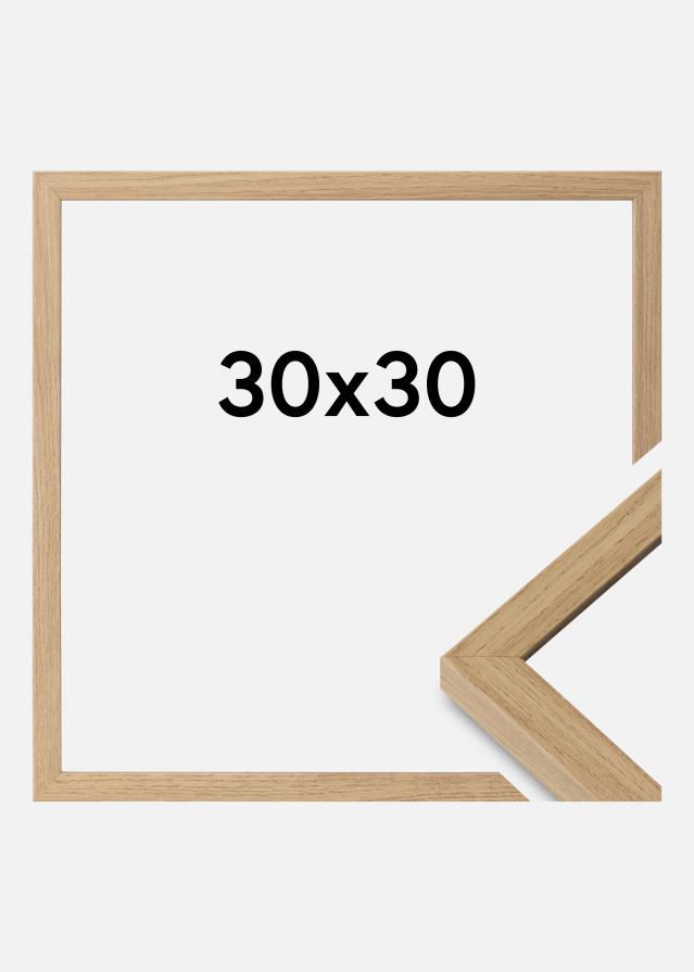 Rama Ares Szkło akrylowe Natural Oak 30x30 cm