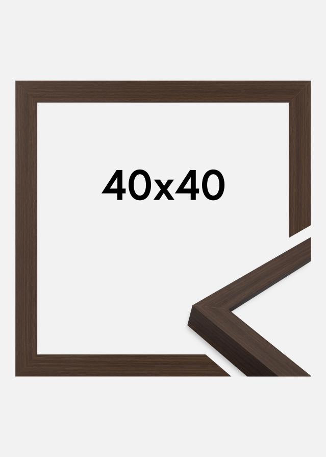 Rama Wells Szkło akrylowe Brązowa 40x40 cm