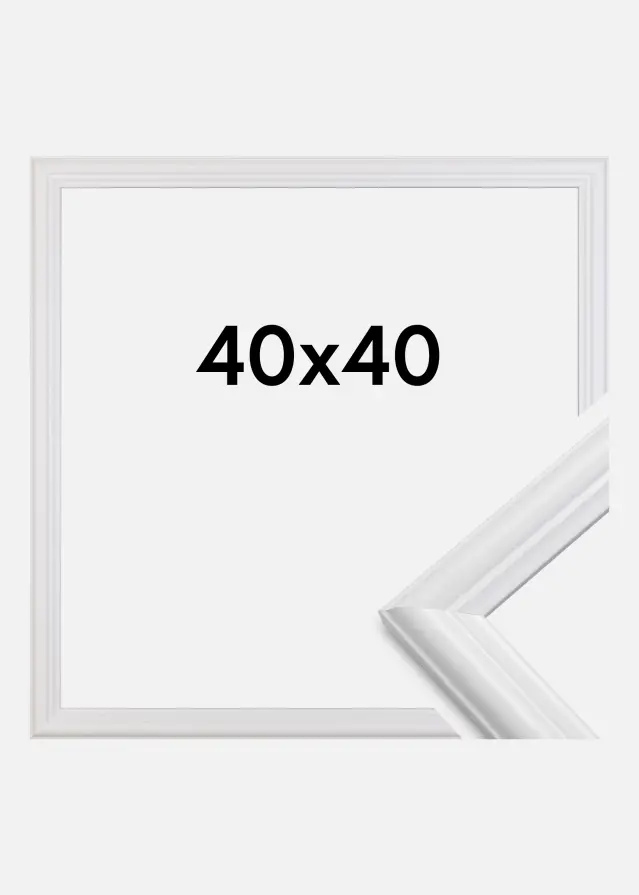 Rama Siljan Biały 40x40 cm