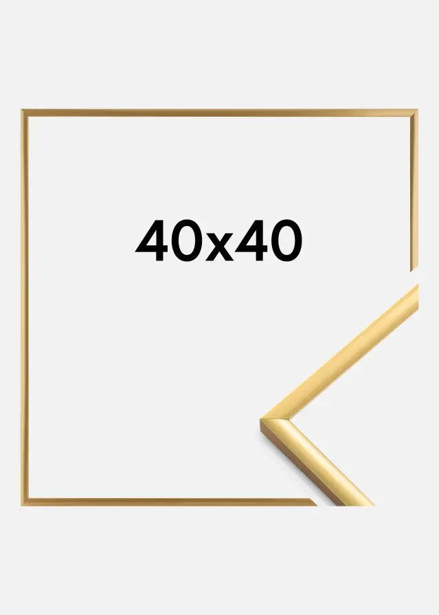 Rama New Lifestyle Szkło akrylowe Shiny Gold 40x40 cm