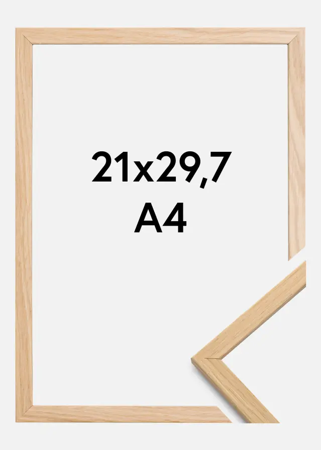 Rama Edsbyn Szkło akrylowe Dąb 21x29,7 cm (A4)