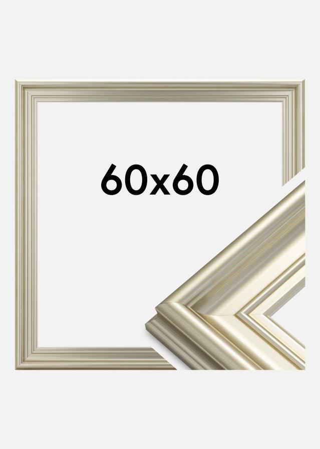 Rama Mora Premium Srebrny 60x60 cm