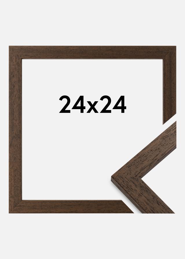 Rama Brown Wood Szkło akrylowe 24x24 cm