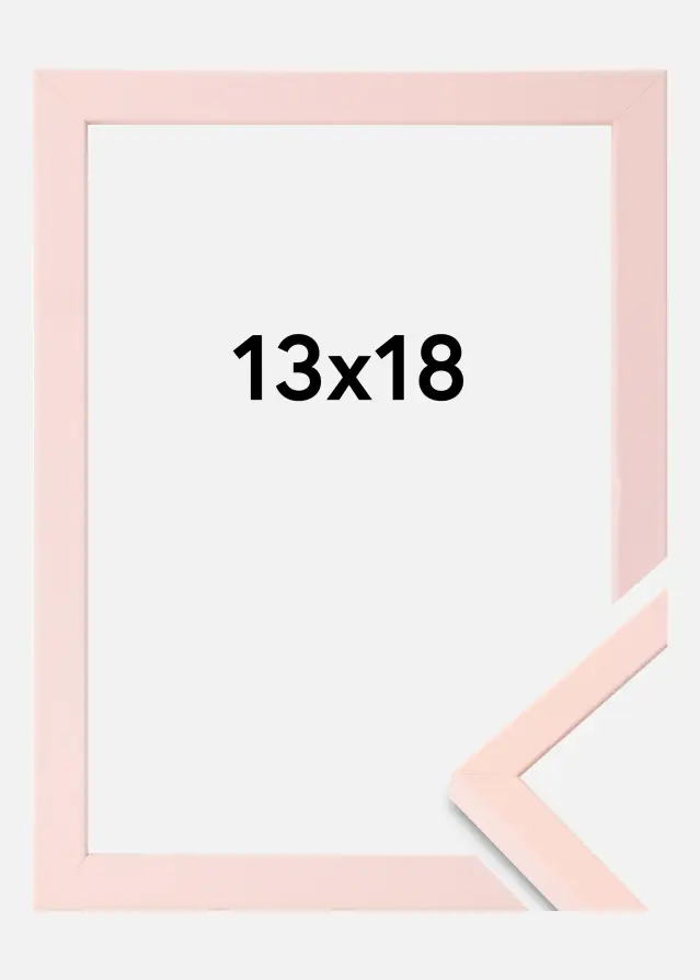 Colorful Szkło akrylowe Różowy 13x18 cm