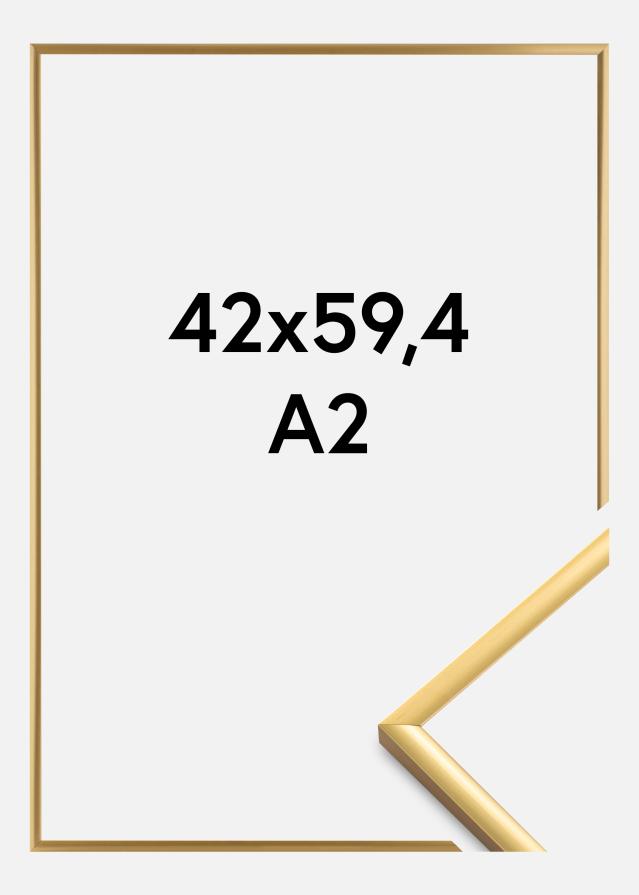 Rama New Lifestyle Szkło akrylowe Shiny Gold 42x59,4 cm (A2)