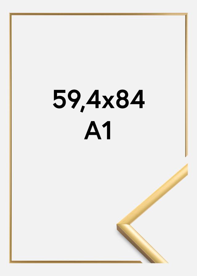 Rama New Lifestyle Szkło akrylowe Shiny Gold 59,4x84,1 cm (A1)