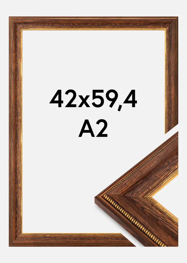 Rama Fabriano Akrylglas Brązowy 42x59,4 cm (A2)