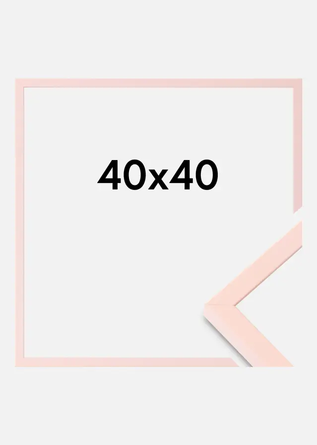 Colorful Szkło akrylowe Różowy 40x40 cm