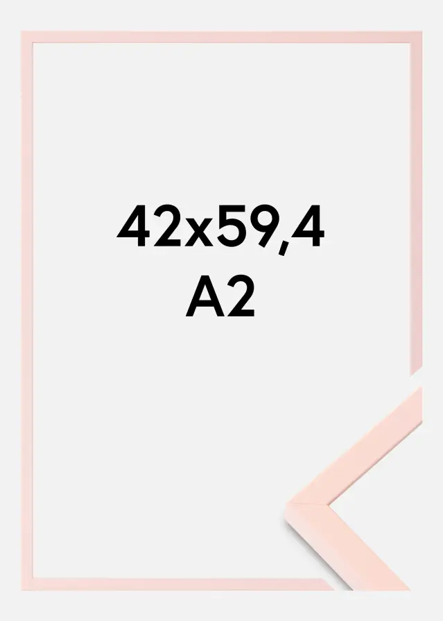 Colorful Szkło akrylowe Różowy 42x59,4 cm (A2)