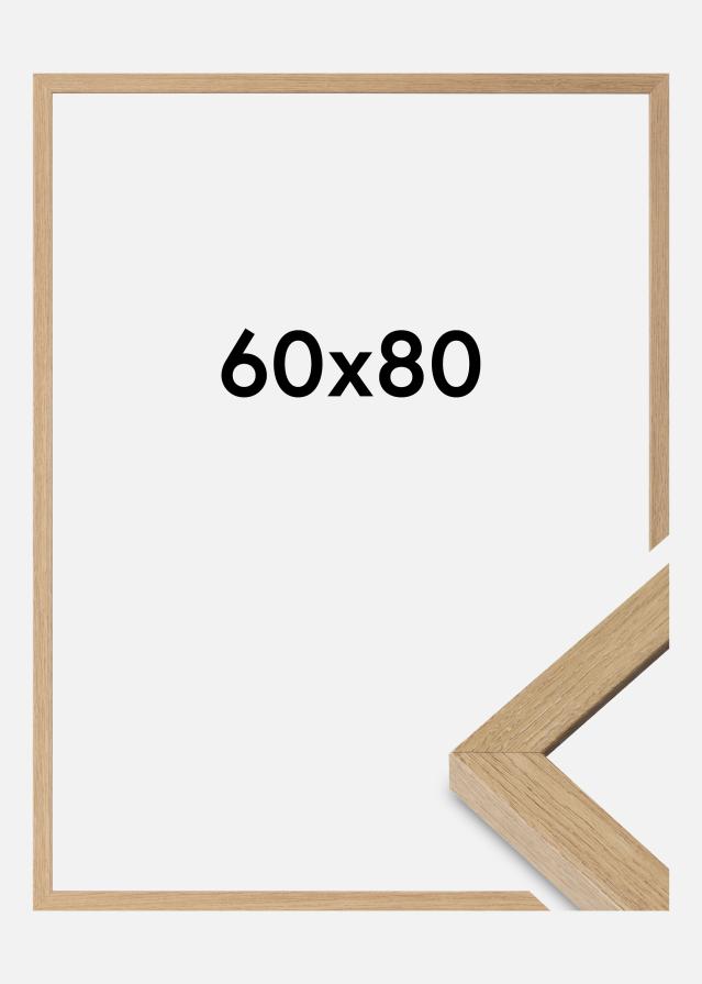 Rama Hermes Szkło akrylowe Natural Oak 60x80 cm