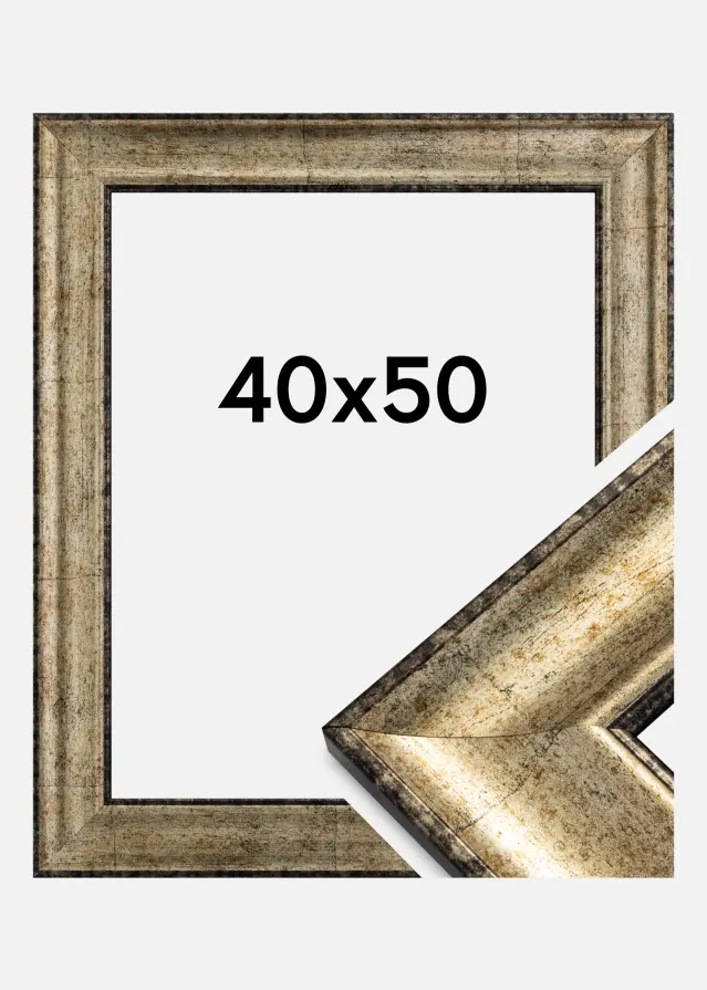 Rama Saltsjöbaden Szkło akrylowe Stare złoto 40x50 cm