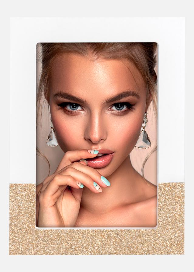 Rama Morgex Biały 13x18 cm