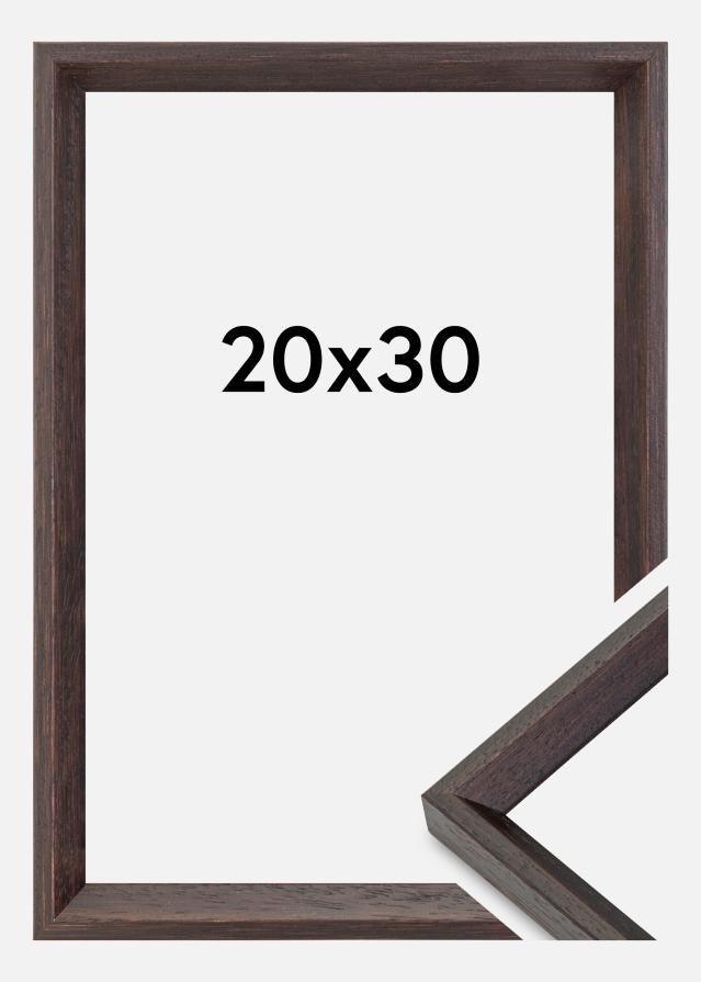 Rama Globe Szkło akrylowe Espresso 20x30 cm