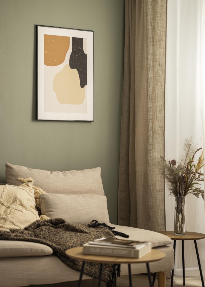 Rama Scandi Szkło akrylowe Czarny 50x60 cm