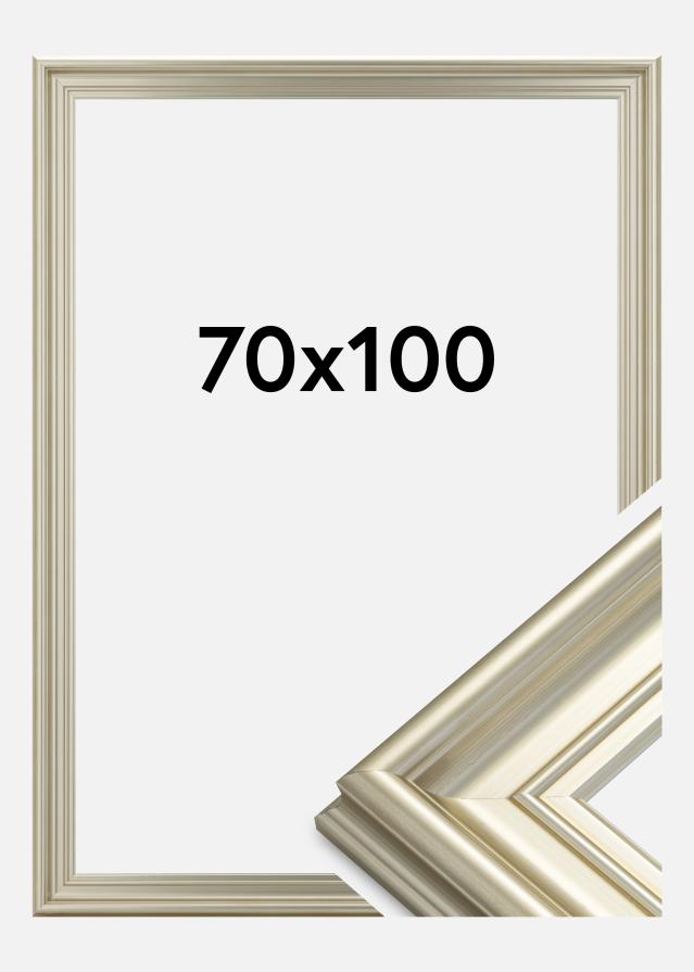 Rama Mora Premium Srebrny 70x100 cm