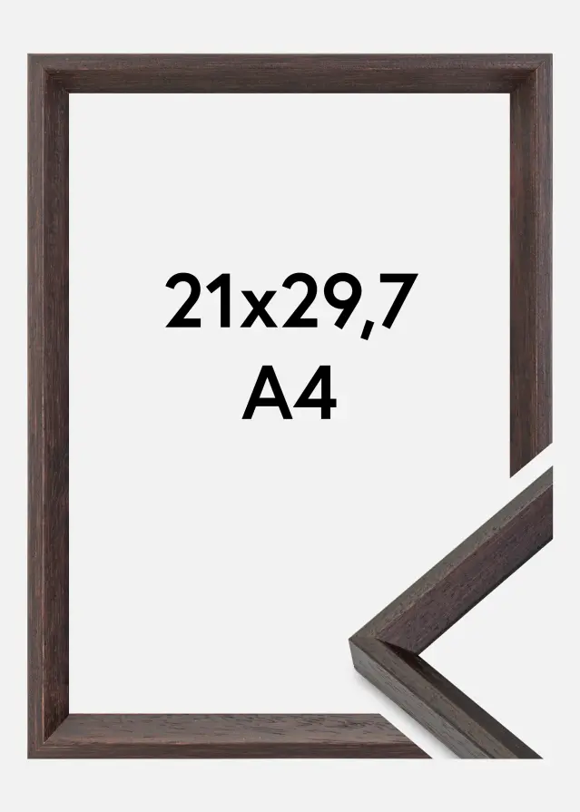 Rama Globe Szkło akrylowe Espresso 21x29,7 cm (A4)