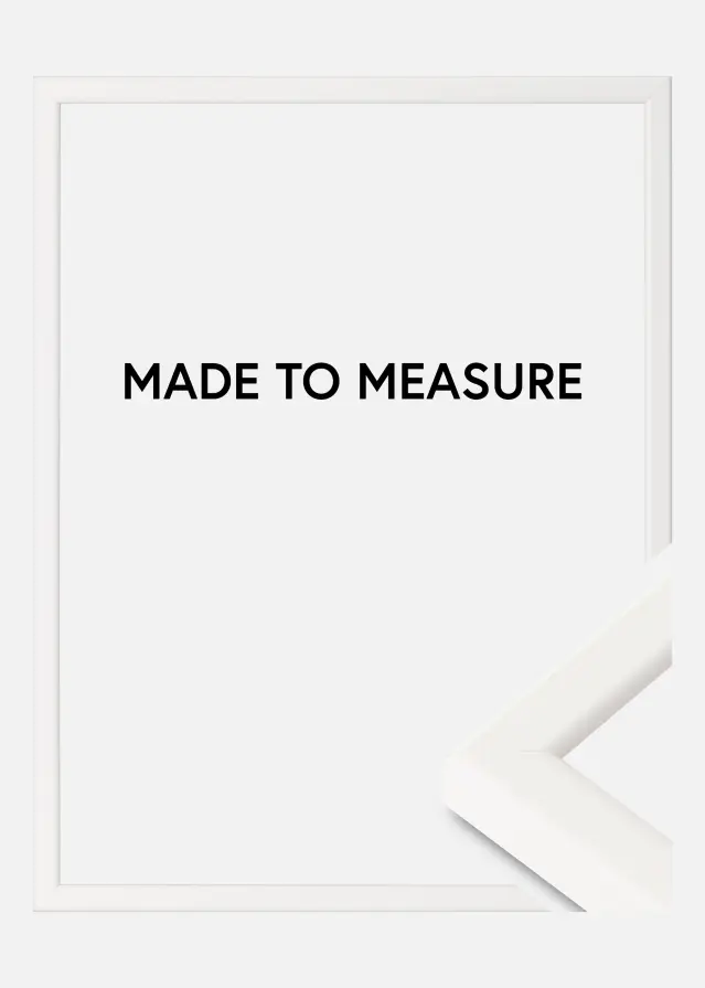 Rama London Biały - Dowolny rozmiar