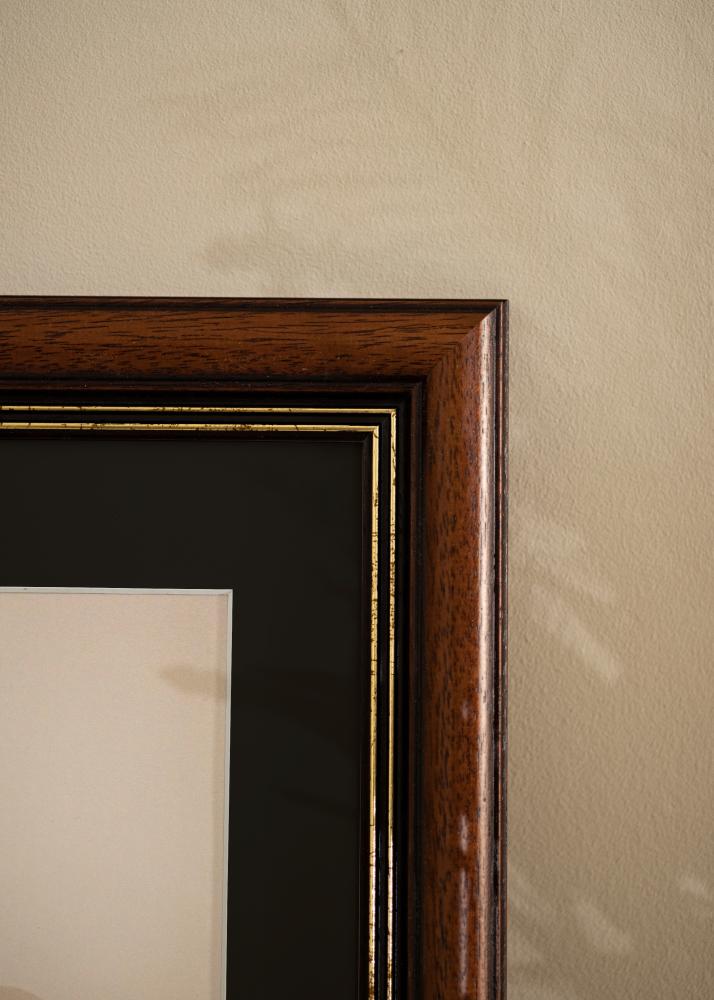 Rama Old Retro 30x40 cm - Passe-patrout Czarny 21x29,7 cm (A4)