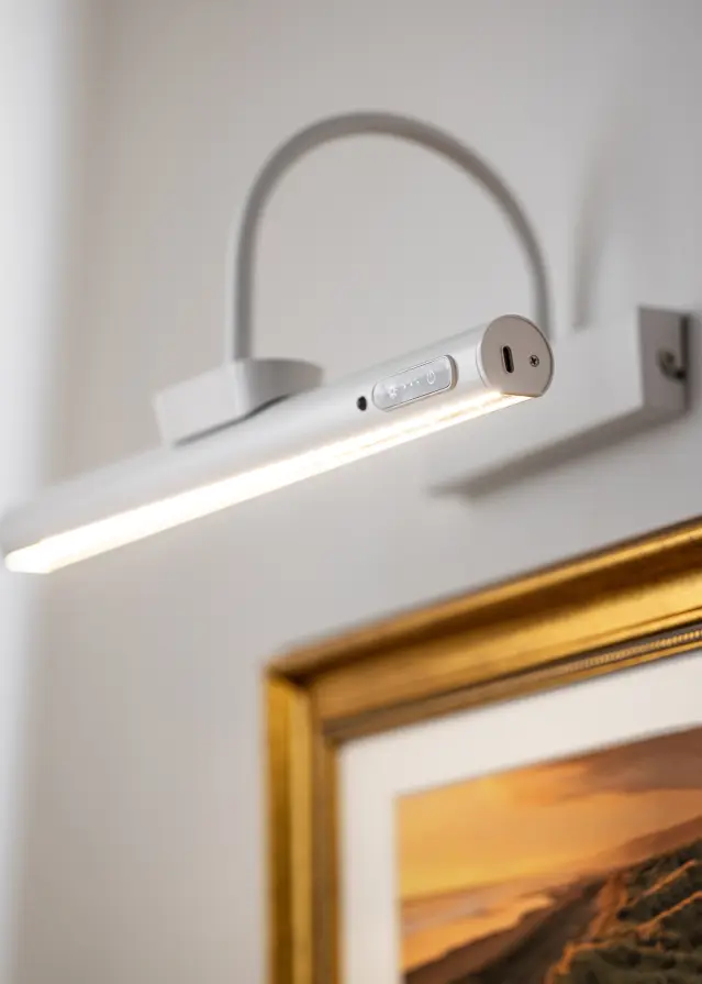 KAILA Spark Oświetlenie Obrazów na Baterie 35 cm - Biały