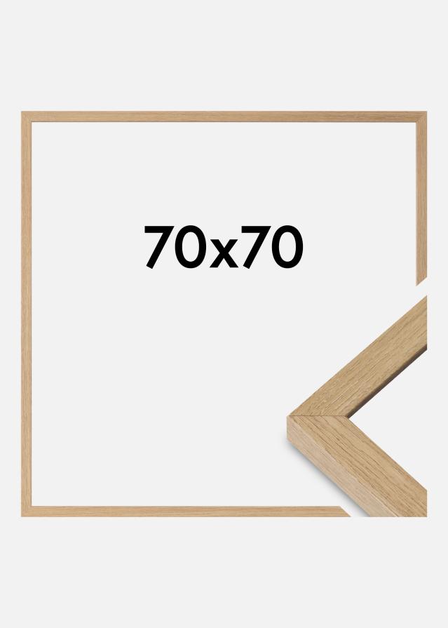 Rama Hermes Szkło akrylowe Natural Oak 70x70 cm