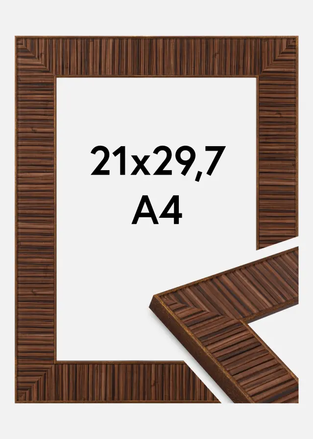 Rama Agust Szkło akrylowe Rosewood 21x29,7 cm (A4)