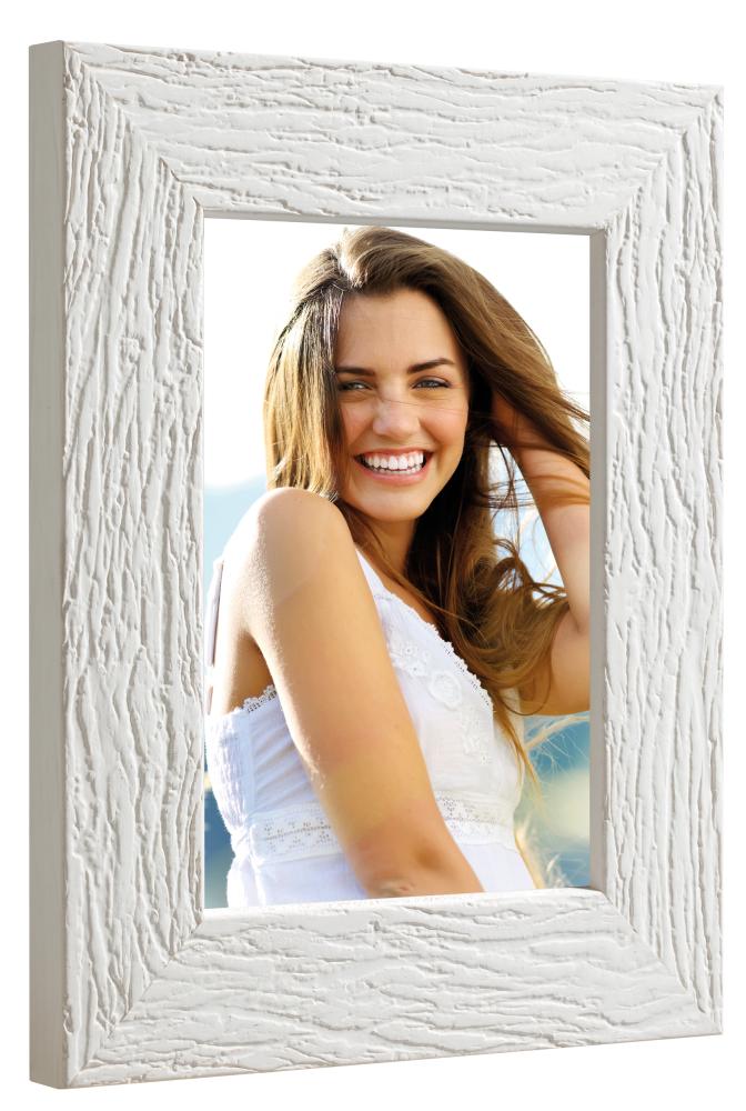 Rama Mila Biały - Dowolny rozmiar