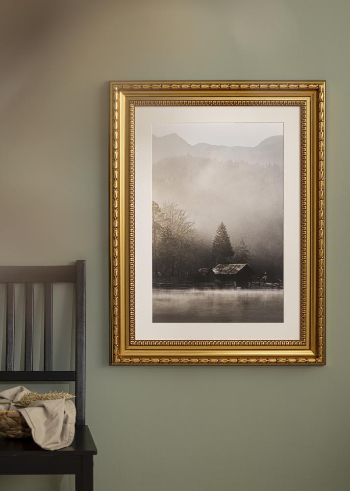 Rama Birka Premium Złoty 70x70 cm