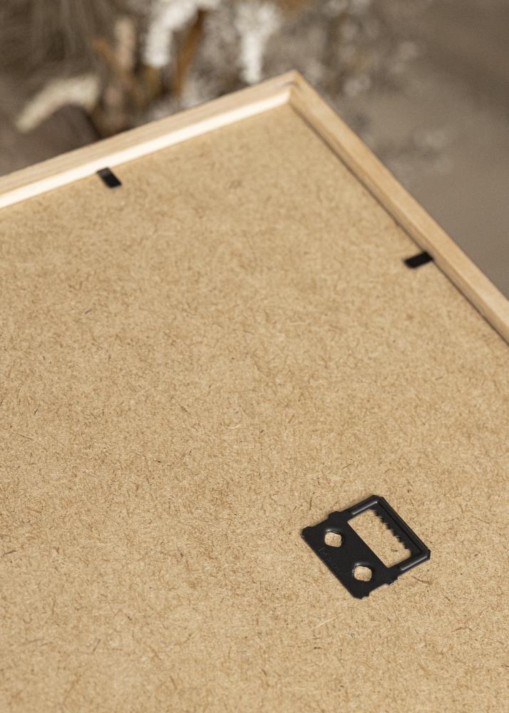 Rama Galant Orzech 50x70 cm - Passe-patrout Czarny 33x56 cm