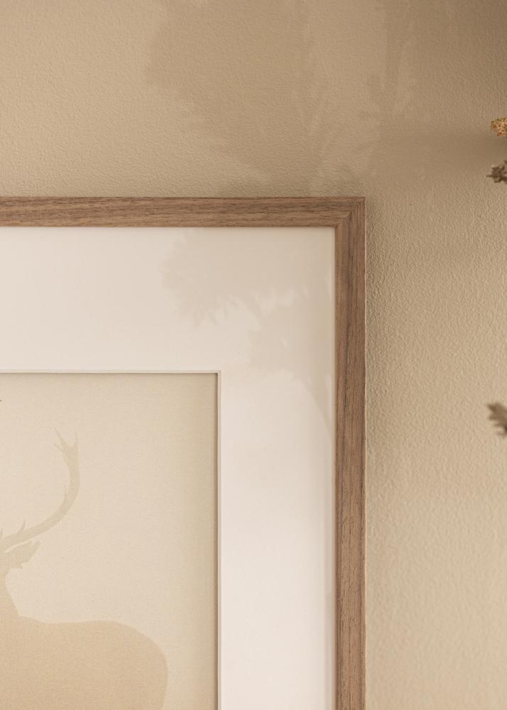 Rama Edsbyn Szkło akrylowe Jasny Orzech 50x70 cm