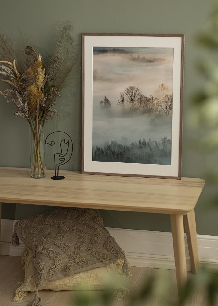 Rama Edsbyn Szkło akrylowe Jasny Orzech 50x70 cm