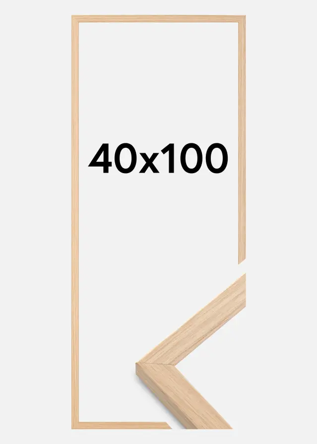 Rama Grimsåker Szkło akrylowe Dąb 40x100 cm