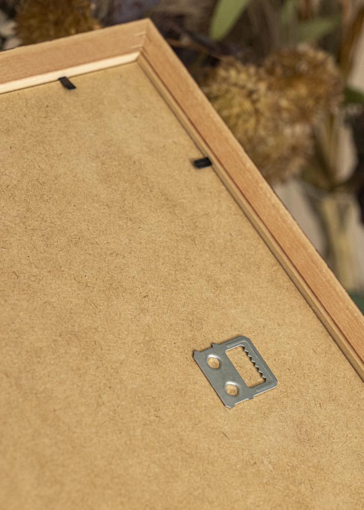 Ramka Siljan Brązowa 45x45 cm - Passe-partout Biała 34x34 cm