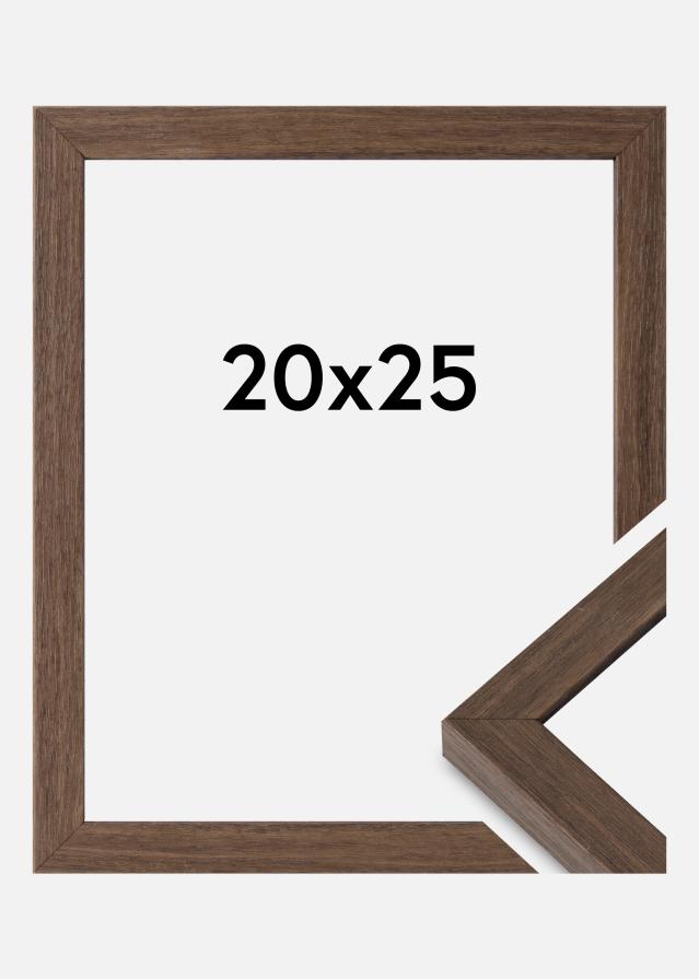 Rama Hermes Szkło akrylowe Orzech 20x25 cm
