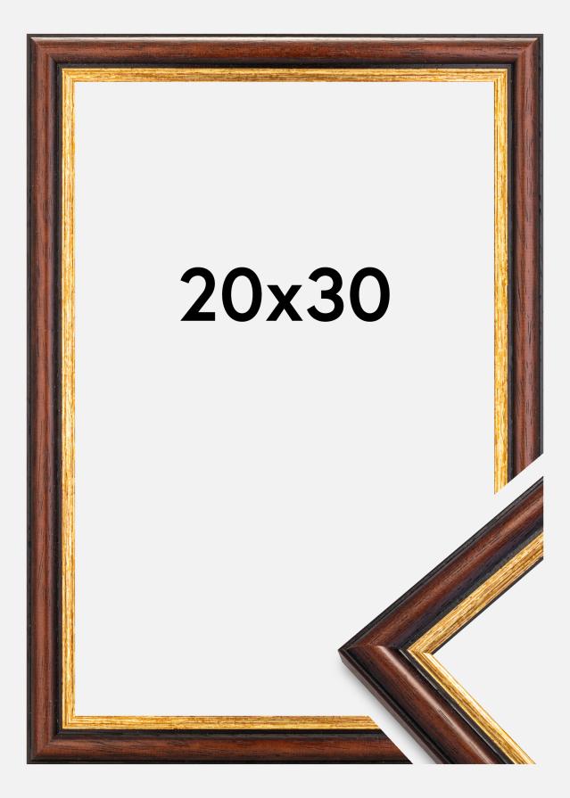 Rama Siljan Szkło akrylowe Brązowy 20x30 cm