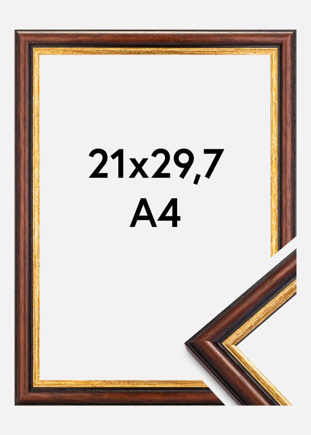 Rama Siljan Szkło akrylowe Brązowy 21x29,7 cm (A4)