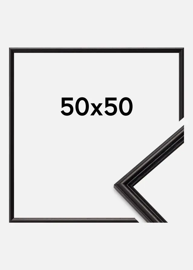 Rama Horndal Szkło akrylowe Czarny 50x50 cm