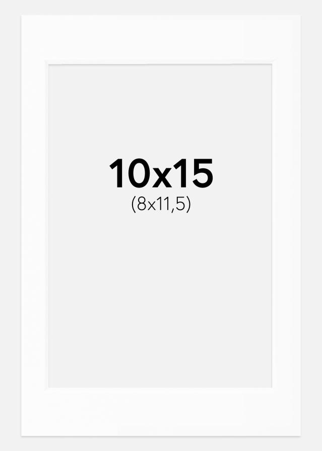 Passe-patrout Canson Biały Biały środek 10x15 cm (8x11,5)