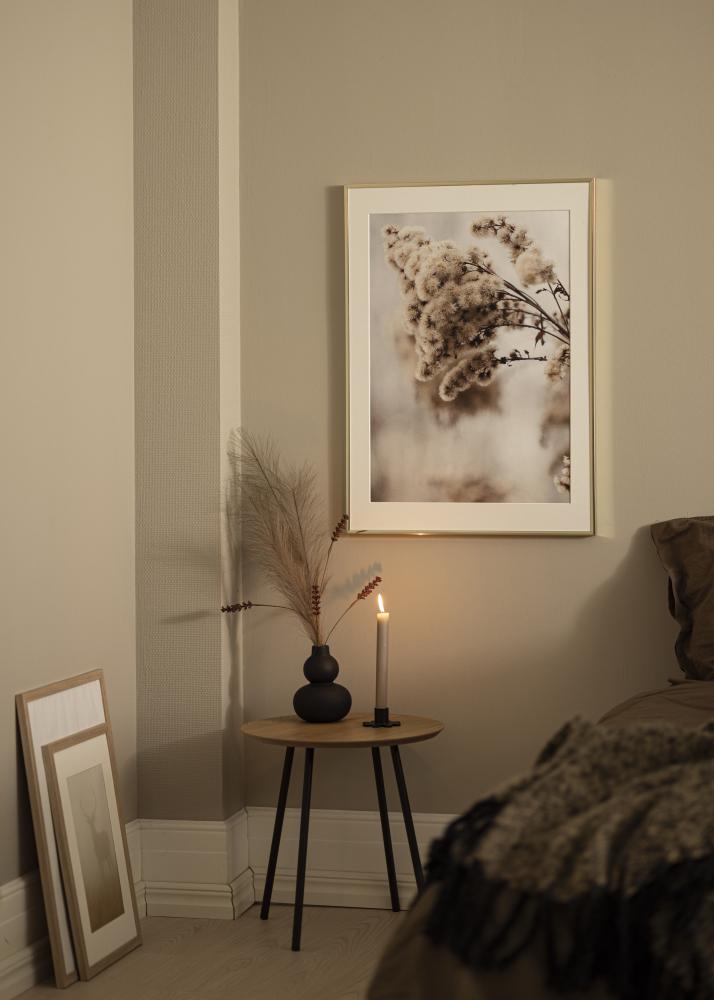 Rama Aluminium Szkło akrylowe Złoty Połysk 40x50 cm