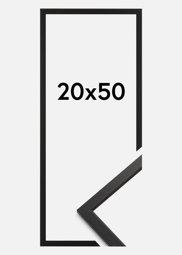 Rama Edsbyn Szkło akrylowe Czarny 20x50 cm