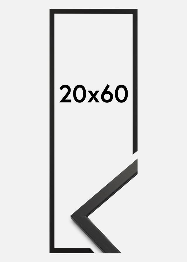 Rama Edsbyn Czarny 20x60 cm